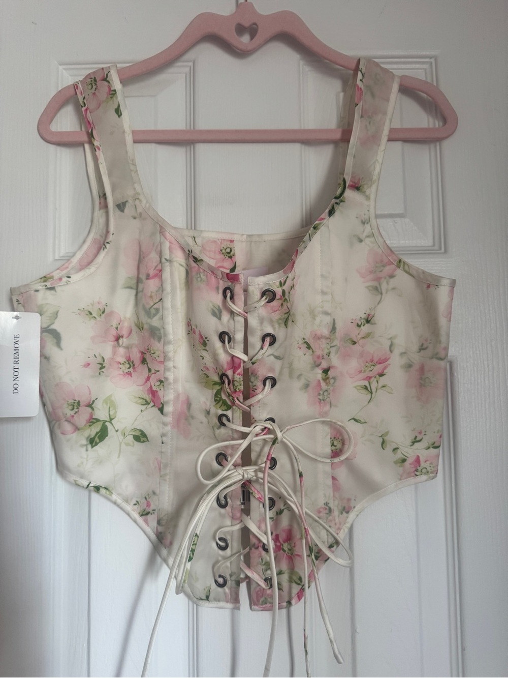 Selkie NWT Silk Organdy Summer Home Duchess Corset